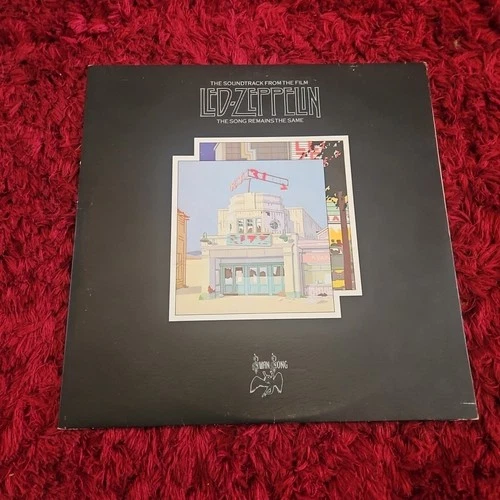 LED ZEPPELIN The Song Remains The Same Vinyl Record LP Swan Song 1976 VG+/VG+