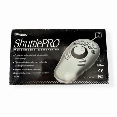 Contour Shuttle Pro v2 S-PROV2 USB Multimedia Editing Video Controller Gray 