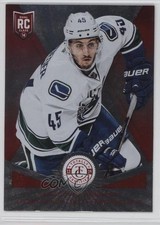 2013-14 Totally Certified Rookie Platinum Red 77/100 Jordan Schroeder #196 0v1