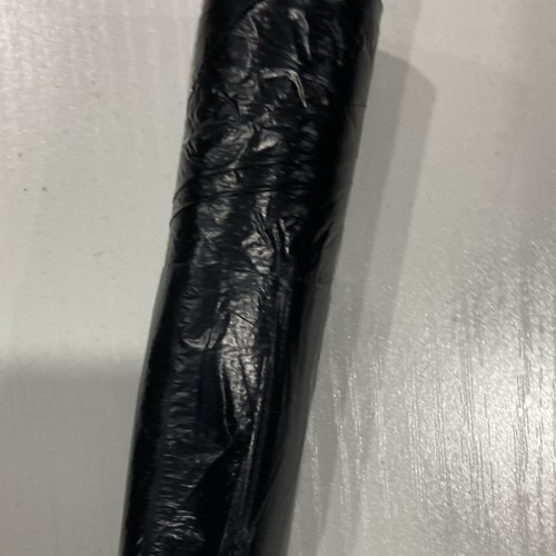 Black Women's Compact Folding Umbrella Solid Pattern