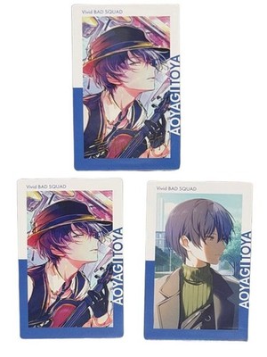 Project Sekai Toya Aoyagi Folienpresse 7-teiliges Set Neu