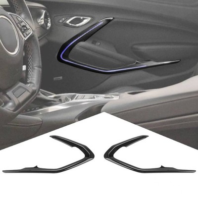 2Pcs Door Led Light Strip Panel Cover Trim Kit for 16+ Chevy Camaro 2SS  ZL1 3LT