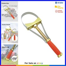 Heavy Duty Adjustable Oil Filter Wrench 3-12 To 5-12 Inch Steel Strap For