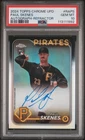 2024 Topps Chrome Update Paul Skenes Autograph Refractor /499 PSA 10 Pirates