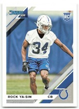 2019 Donruss Rock Ya-Sin RC Indianapolis Colts #266