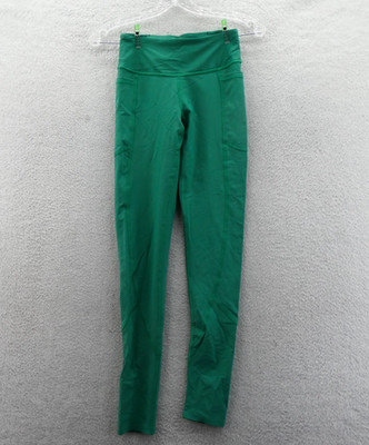 Victorias Secret Leggings XS Green High Waist Pocket Workout Legging Gym Pants