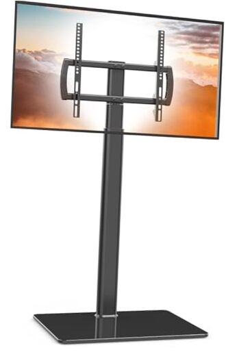 With Mount 80 27"-55" Swivel Floor Tv Stand With Mount