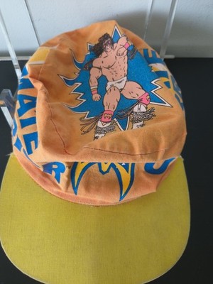 Ultimate Warrior Painters Cap Hat WCW Wrestling 1980s Vintage