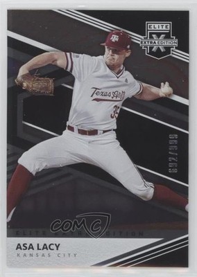2020 Panini Elite Extra Edition 692/999 Asa Lacy #4 d8g