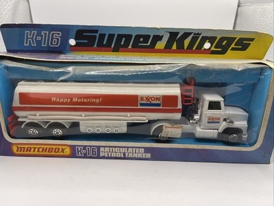 MATCHBOX SUPER KINGS K-16 BENZIN TANKER EXON - Originalverpackt