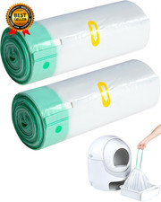 40 Count Cat Litter Box Liners for Automatic Cat Litter Box and Litter-Robot 4/3