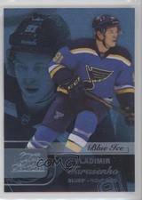 2015 Upper Deck Fleer Showcase Flair Row 1 Blue Ice 83/99 Vladimir Tarasenko 8jr
