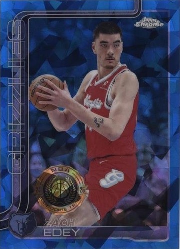 Nbaカード 2025-26 Topps Basketball Zach Edey #186 24-25 All Rookie Team