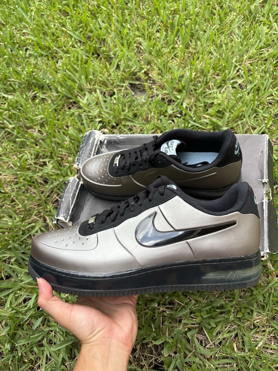 Nike Air Force 1 Foamposite Pro Low Silver for Sale | Authenticity