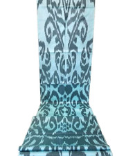 UZBEK IKAT SHOI SILK FABRIC-FINE DELICATE-100 SILK - TOP QUALITY FABRIC