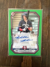2026 Bowman - Paper Prospect Autograph Walker Jenkins #BPA-WJ Green /99 (RC)