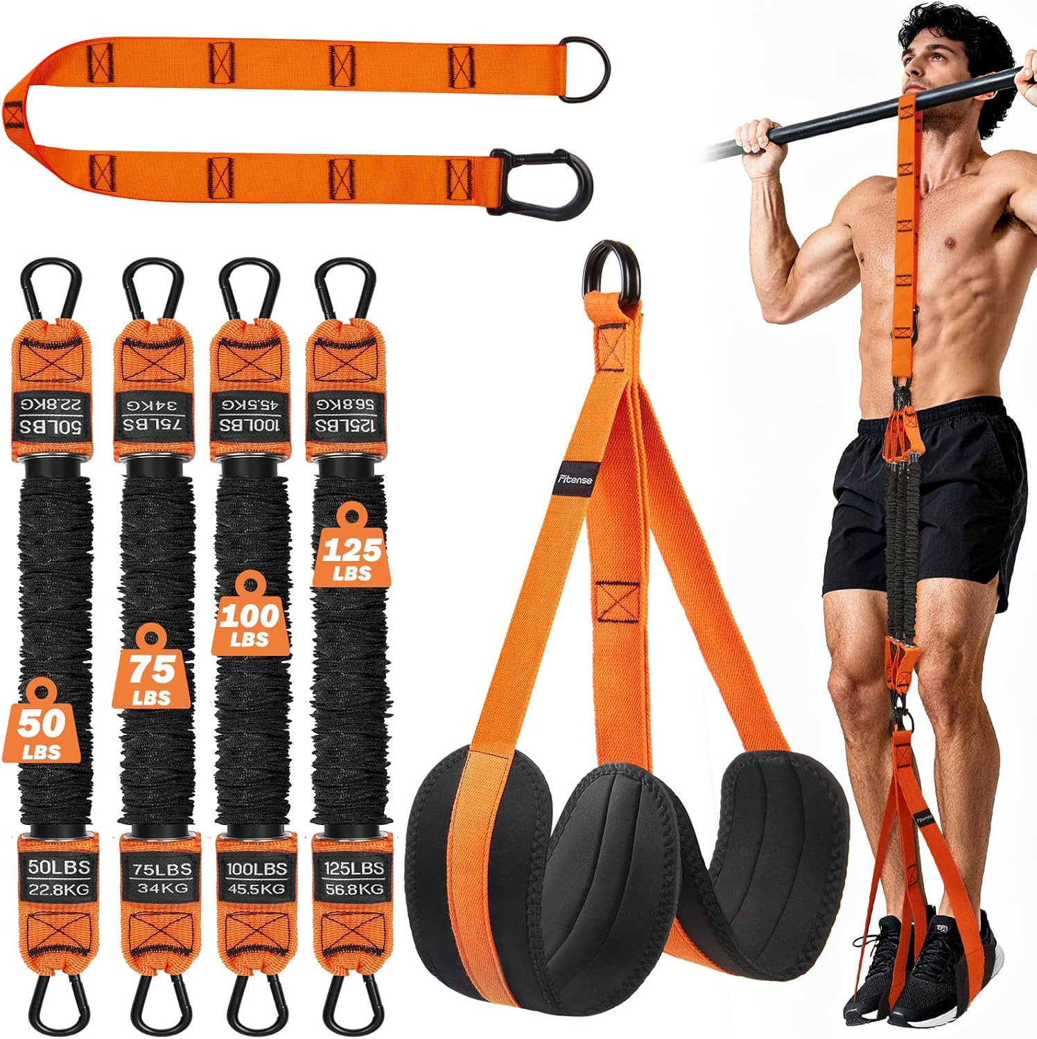 350lbs Heavy Duty Resistance Band For Pull Up 4 Pull