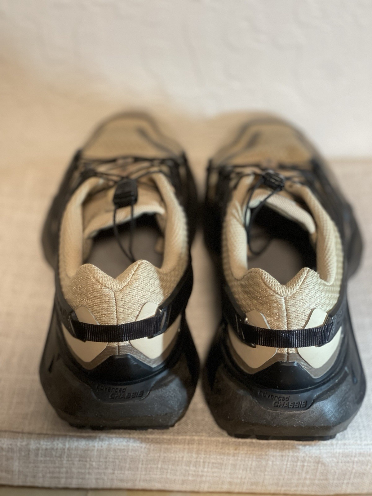 Salomon XT Pu.Re Advanced White Pepper Black Uomo Taglia US 10 5 senza scatola