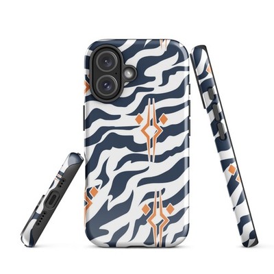 Ahsoka Tano Lekkus Pattern with Fulcrum Logo iPhone Tough Case