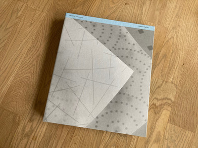 Zanders transparent   Z T 2000   Z Spectral   Papiermuster   Hardcover mreal
