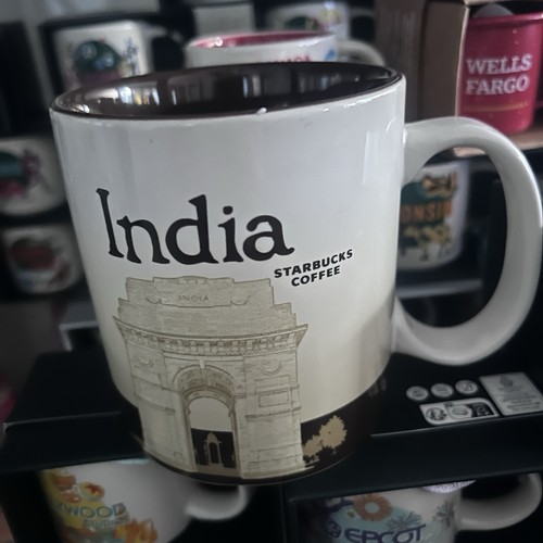 Starbucks India 2019 Global Icon Coffee Mug From Collectors Series 16 oz.