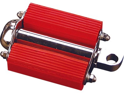 CUSTOM CHROME BICYCLE STYLE KICK PEDAL Red 632321