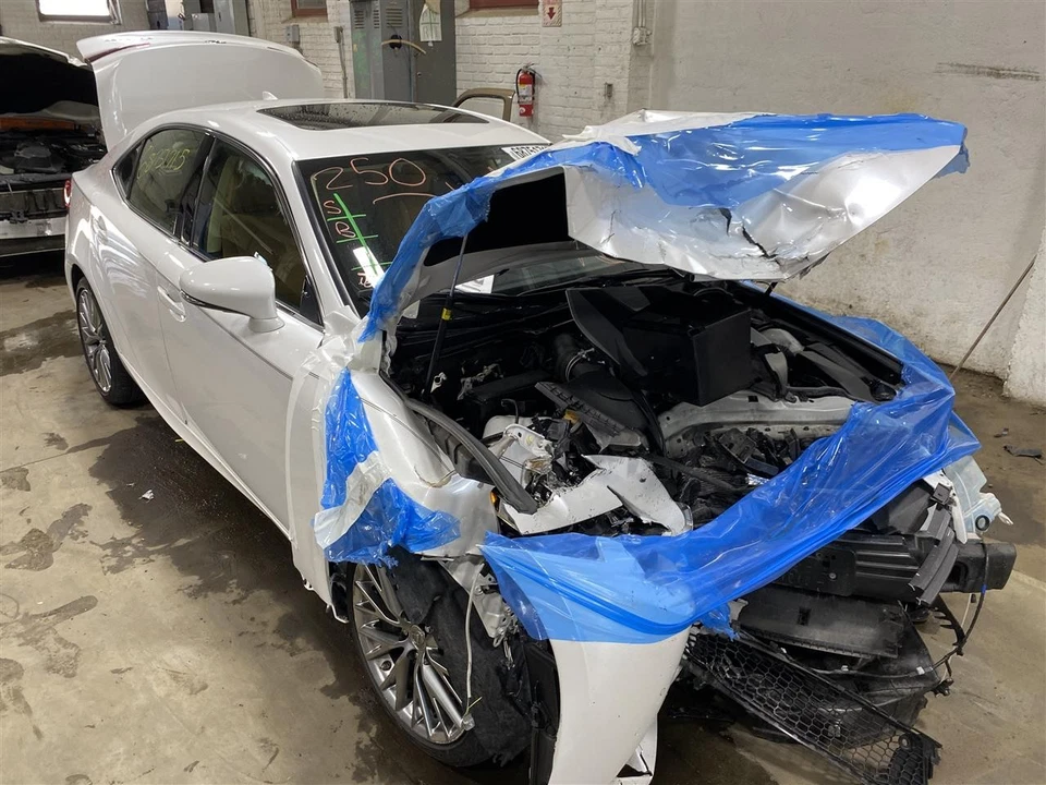 Used Left Sun Visor fits: 2016 Lexus IS300 illuminated Left Grade A Foto 4 de 4