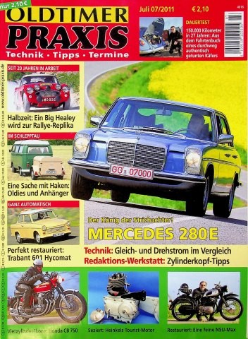 Revue Oldtimer Praxis N°2496 - Dossier Spécial : Sanglas 500 S Moteur Détaillé Et Analysé