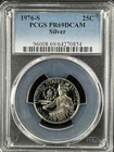 1976-S 25C Deep Cameo Silver Washington Quarter Dollar PCGS  PR69DCAM   64270854