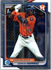 2024 Bowman #BCP-93 German Ramirez Chrome Prospects Houston Astros