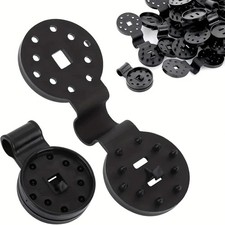 50Pcs Shade Cloth Clips, Plastic Tarp Clips, Greenhouse Shade Cloth Fix Clamp, W