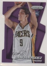 2014-15 Panini Prizm Purple Die-Cut Prizm 95/139 Damjan Rudez #294 0c2