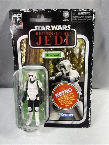 Star Wars Return Of The Jedi 2023 Retro Collection Biker Scout NEW