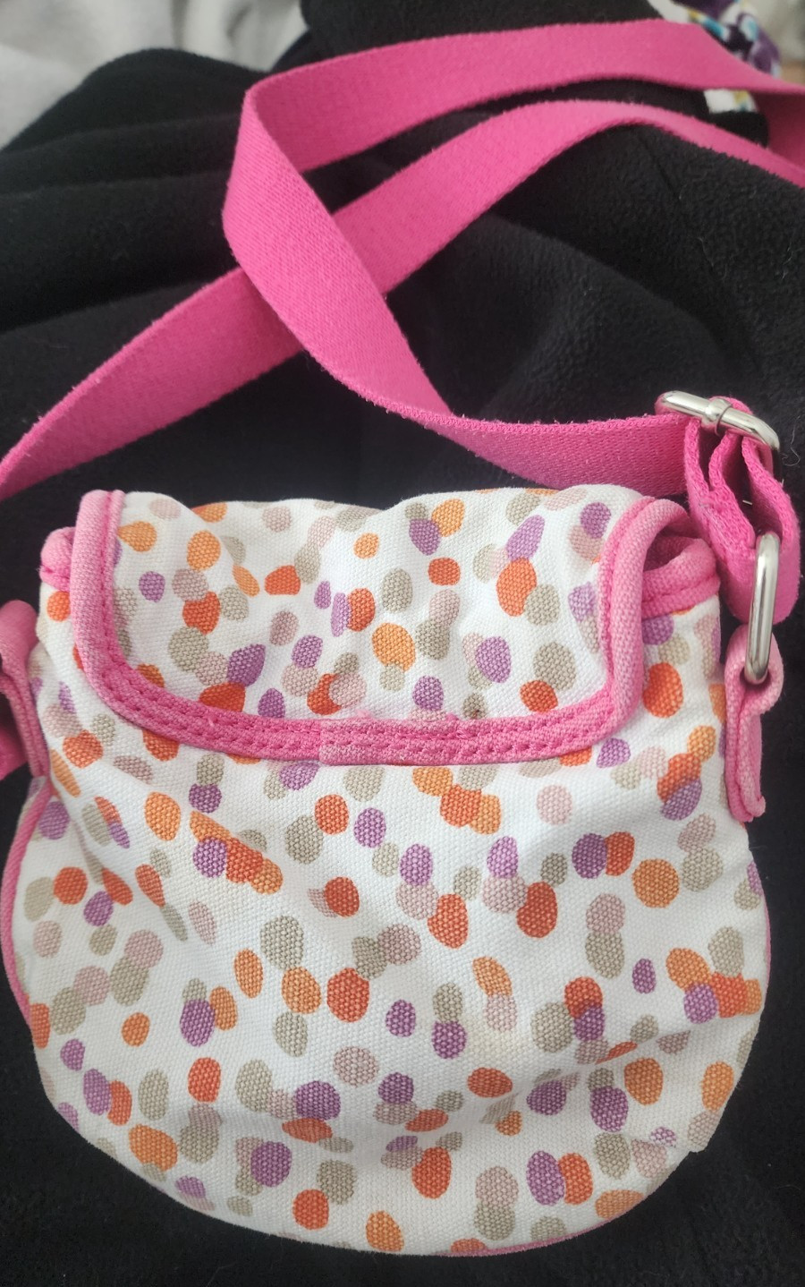 Tommy Hilfiger Multicolor Polka Dot Small Purse Preowned sold Out Everywhere image 5