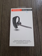 Plantronics Voyager 5200 POLY Premium Wireless Bluetooth Headset Black