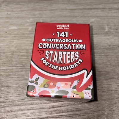 New Christmas Card Game 141 Conversation Starter Cards for the Holiday Season