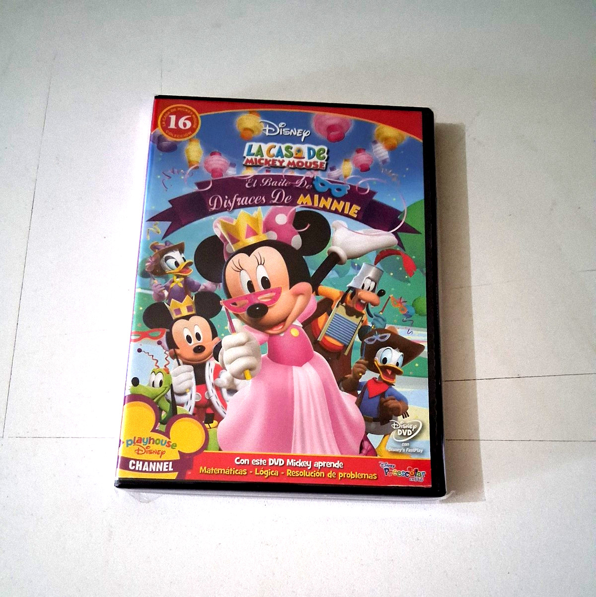 DVD ”LA CASA DE MICKEY MOUSE EL BAILE DE DISFRACES DE MINNIE" WALT DISNEY