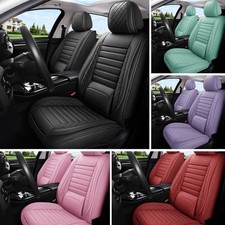 Universal Thickened Car Seat Covers Full Set Nappa Leather Soft Interior Sets