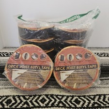 Deck Joist Butyl Tape 10 Rolls 1 5/8" x 50' Unbranded New Sealed
