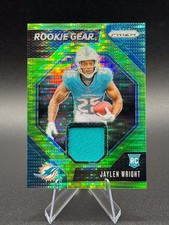 2024 Panini Prizm - Rookie Gear Jaylen Wright #RG-JWT Neon Green Pulsar Prizm...