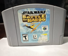 Star Wars Episode I Battle for Naboo Nintendo 64 N64 *TESTED*