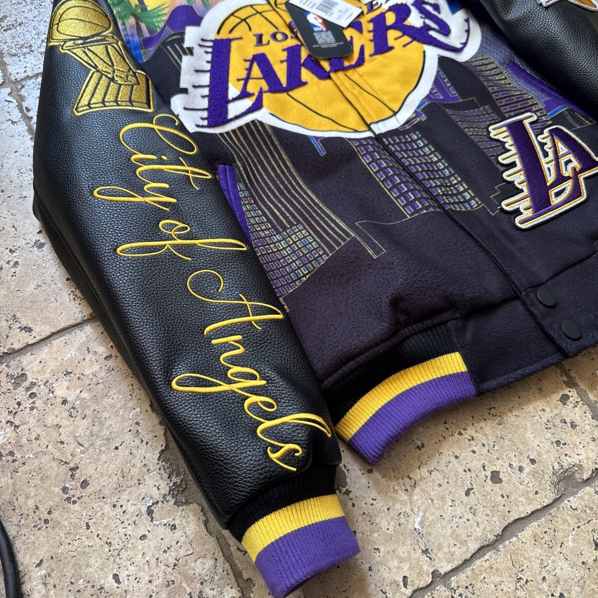 RARE Pro Standard Los Angeles Lakers Remix Varsity Jacket Coat