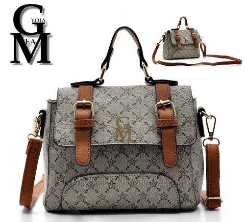 Gyoiamea borsa donna spalla piccola tracolla pelle zip cerniera fantasia  rigida | eBay