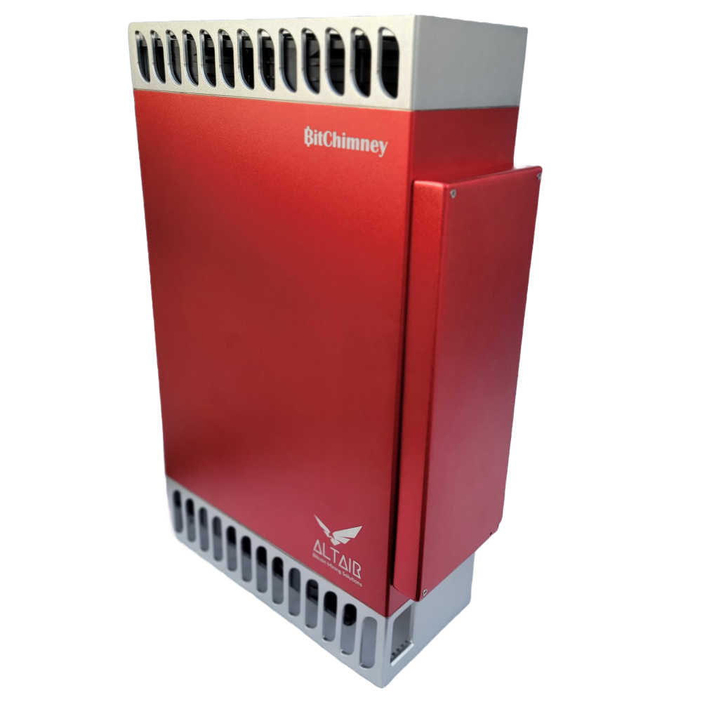 BitChimney - Quiet, Wifi Enabled, Home Bitcoin Miner & Space Heater | eBay