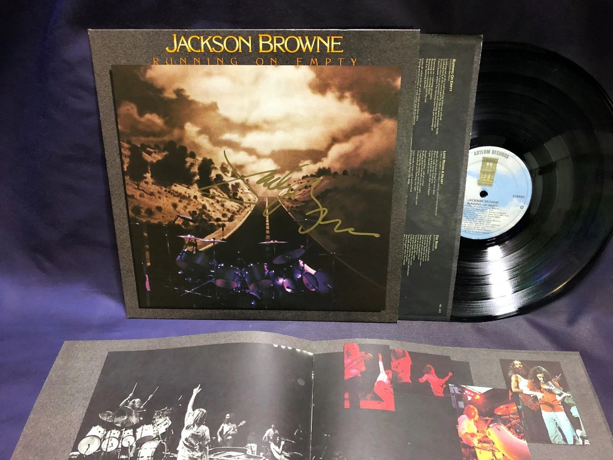 Jackson Brown - Autographed Hand Signed - ' Running on empty