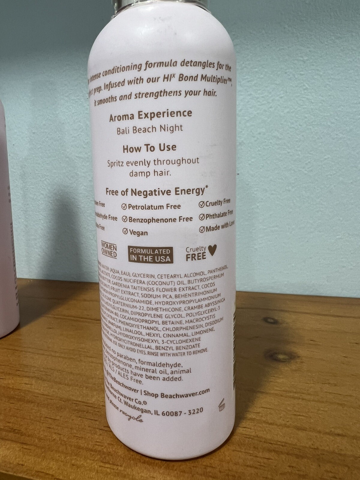 THE BEACHWAVER CO Luxe Leave-in Conditioning Detangler 6 Oz, 2 Pack NEW SEAL