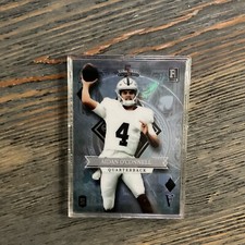 Aidan O’Connell 1/1 Silver Ace of Diamonds - 2023 Wild Card Stacked Deck