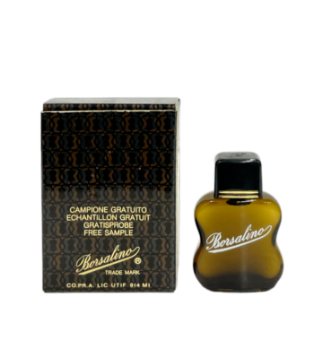 Borsalino Milano Eau De Toilette (4.5ml/0.15fl) New As Seen In Pictures |  eBay