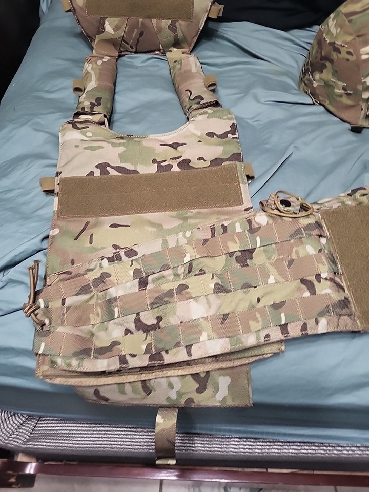 Krydex Plate Carrier And Ballistic Helmet eBay