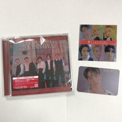 MONSTA X Love Killa Japanese ver. Normal version CD + Photo card +sticker